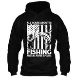 Fishing and Three People