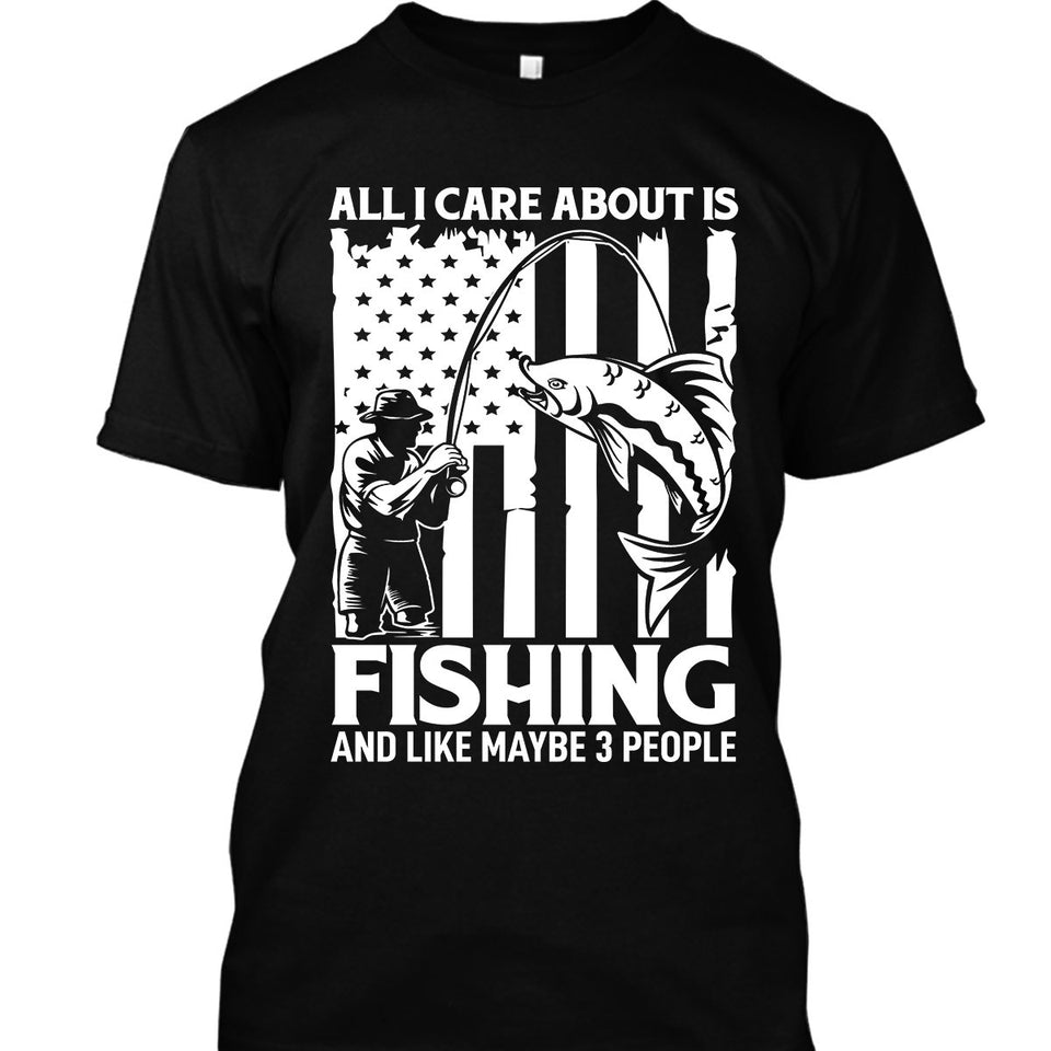 Fishing and Three People