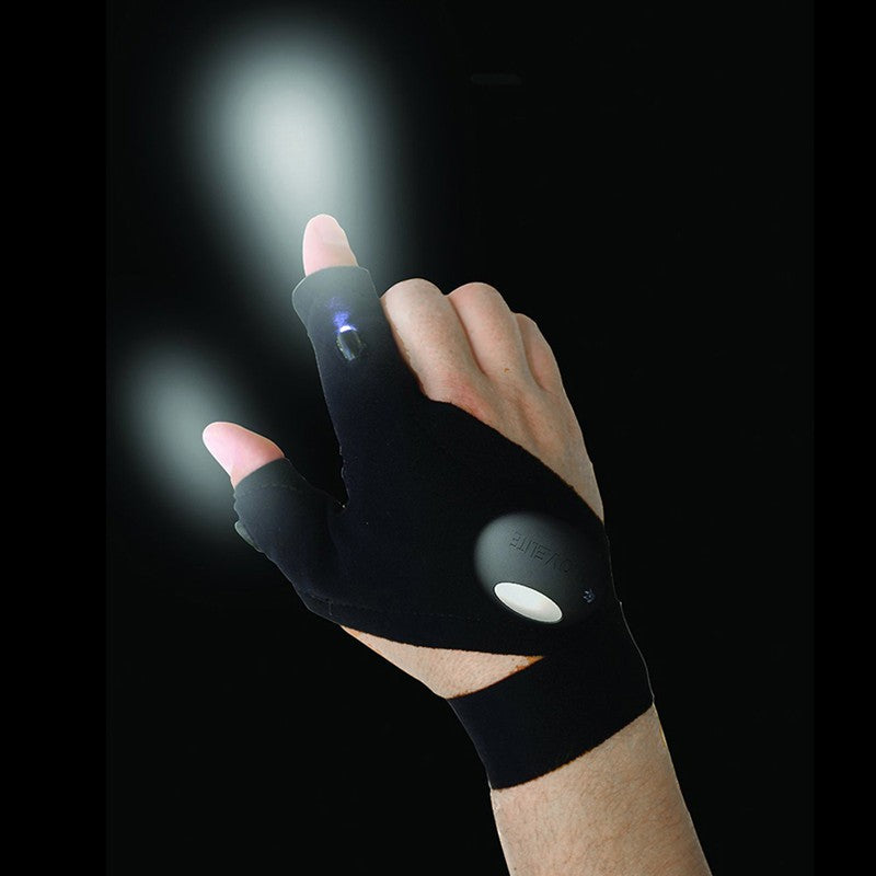 Convenient Glove Flashlight