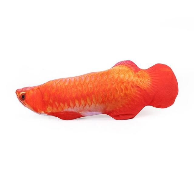 FREE Realistic Looking Fish Kicker Cat Toy